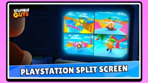 Learn how to enable split screen on PS5 and PS4 in Stumble Guys