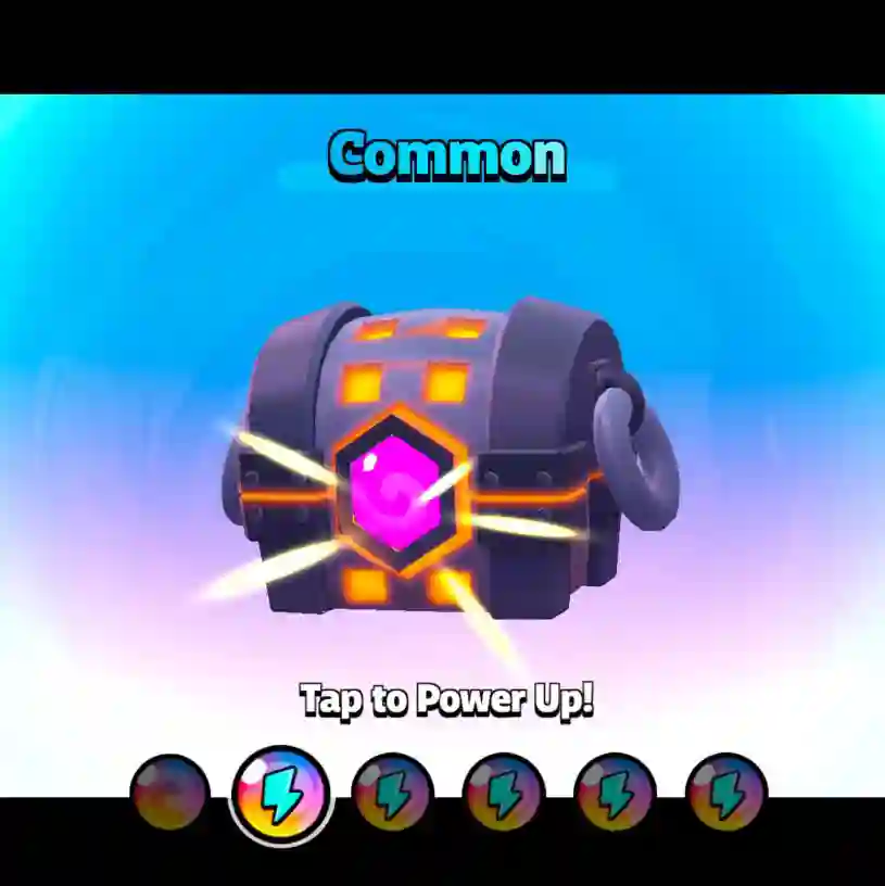 A list of chest players can claim and corresponding units & emotes in the Lava World challenge.