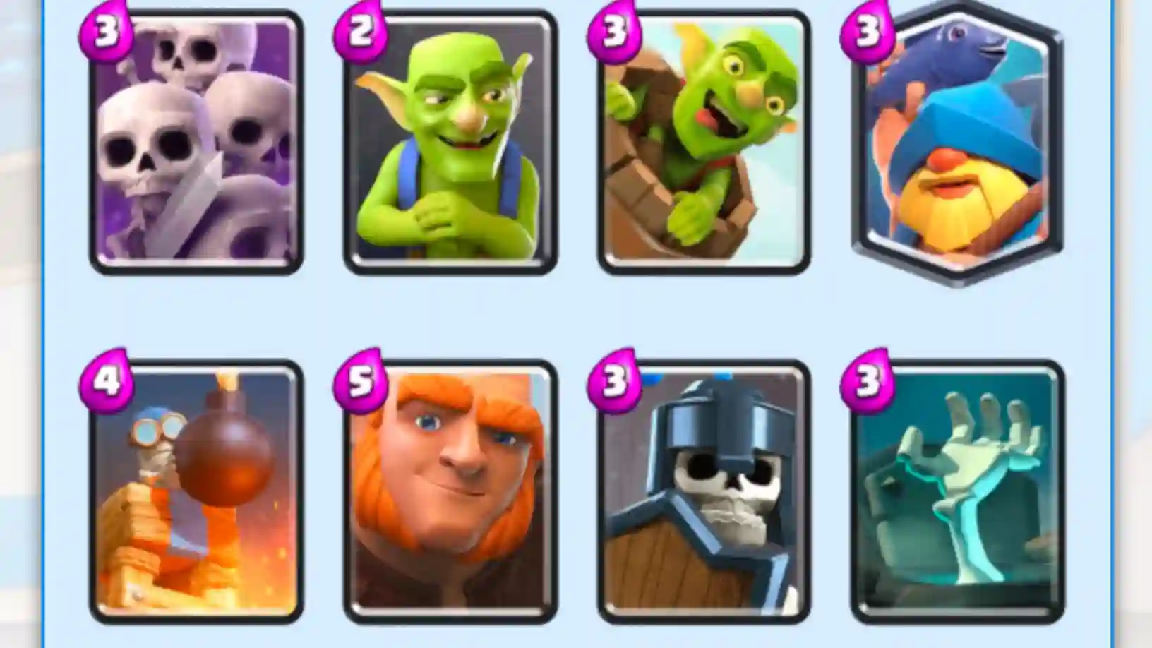 Use this deck for What's In The Bush Challenge to win maximum battles.