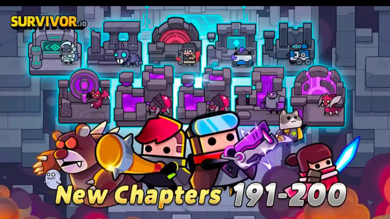 Survivor IO collaborates with TMNT for the next season
