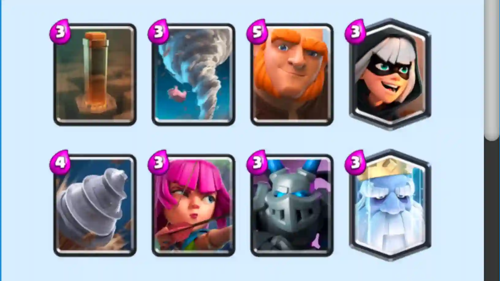 Hard to learn deck but will reward you with countless wins once you master it.