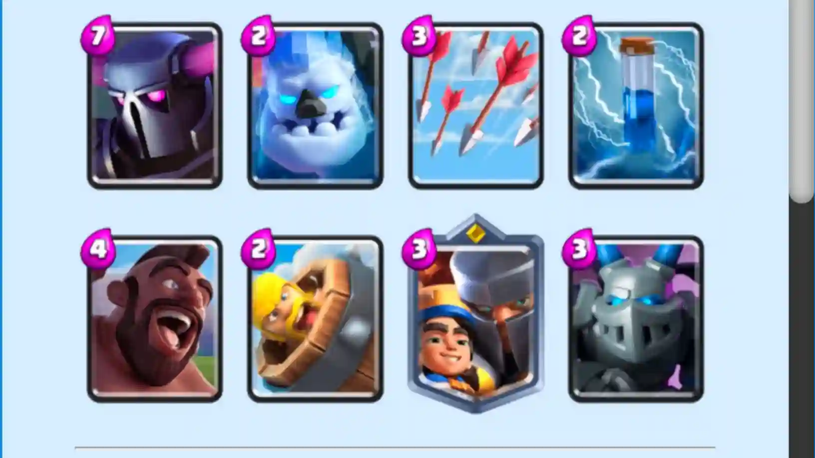 Recommended deck for beginners during this event.