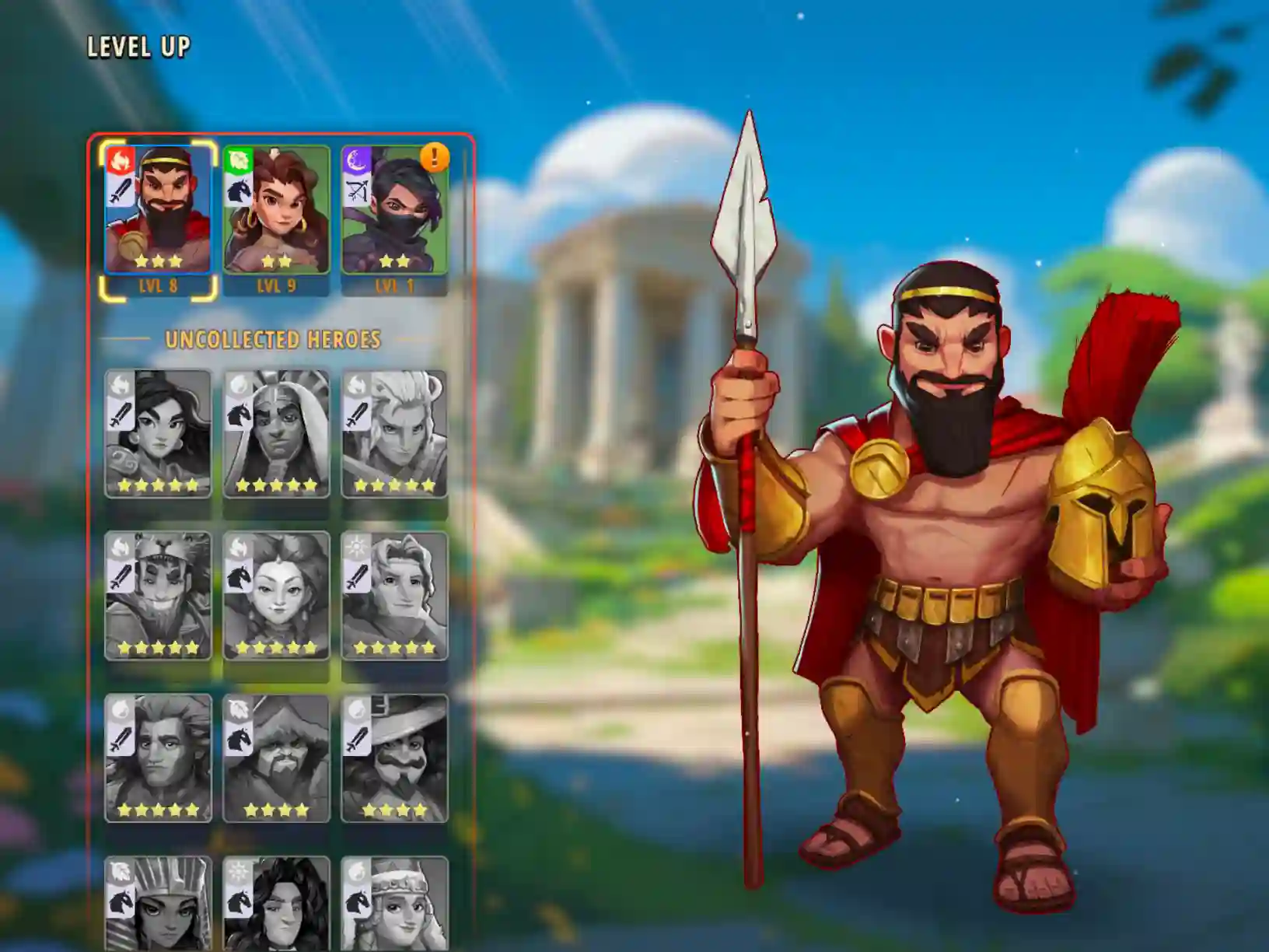 Heroes Tier List in the game