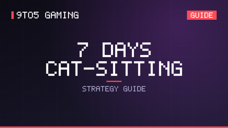 7 Days Cat-Sitting guide cover