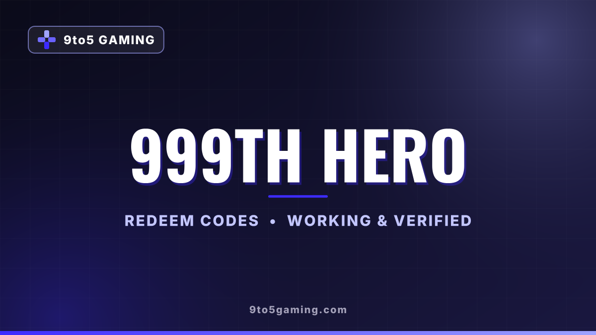 999th Hero codes
