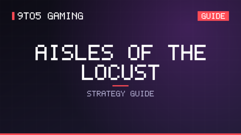 Aisles Of The Locust guide cover