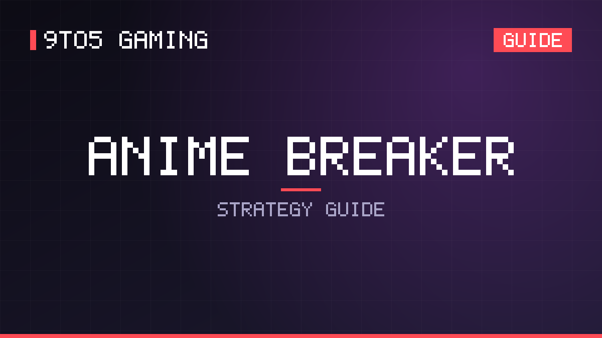 Anime Breaker guide cover