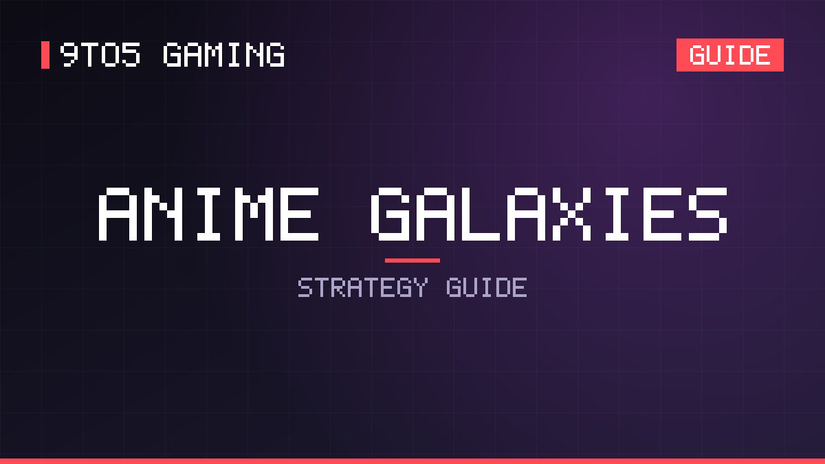 Anime Galaxies guide cover