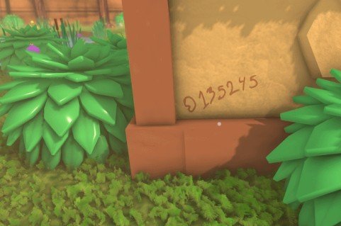 Section: How to Activate Rain – Lily Pad Code 135245. Nearby text: Find the code displayed on the house. Head to the pond and locate the lily pads. Shoot the lily pads in the order shown by the code 135245 .