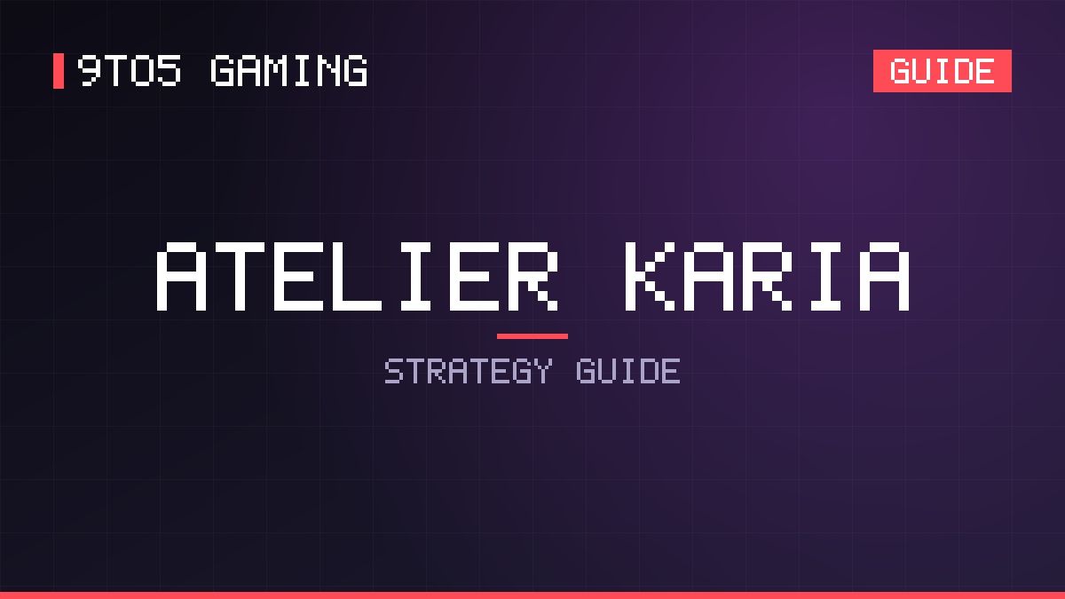 Atelier Karia guide cover