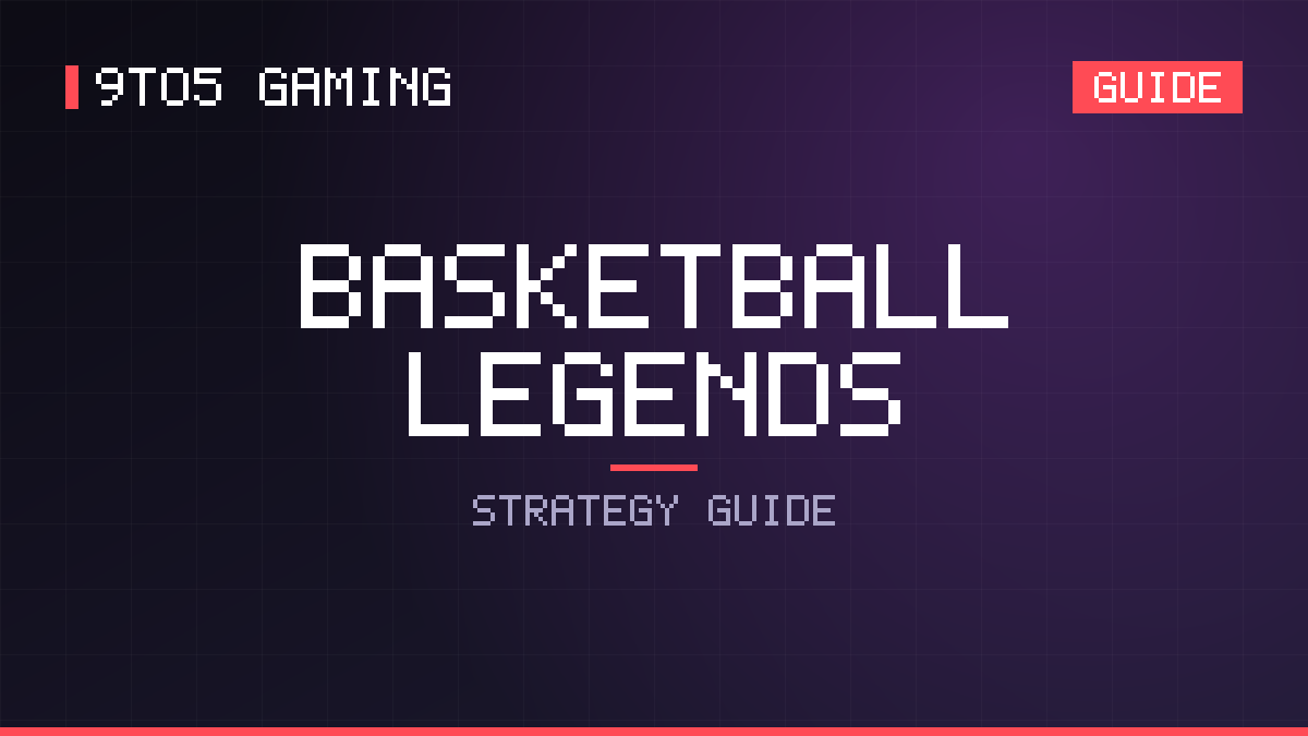 Basketball Legends guide cover