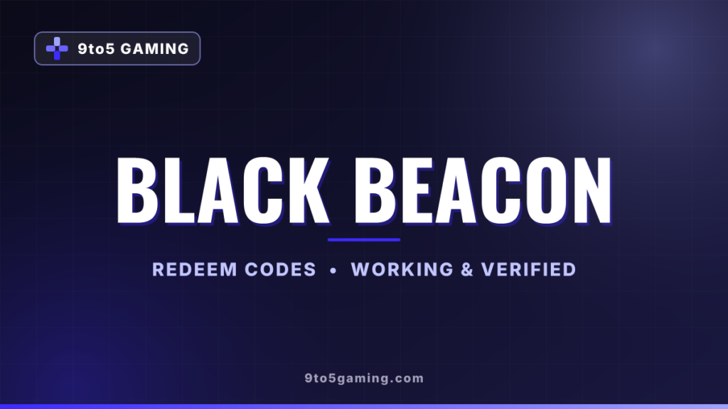 Black Beacon Codes October 2026 - Rewards