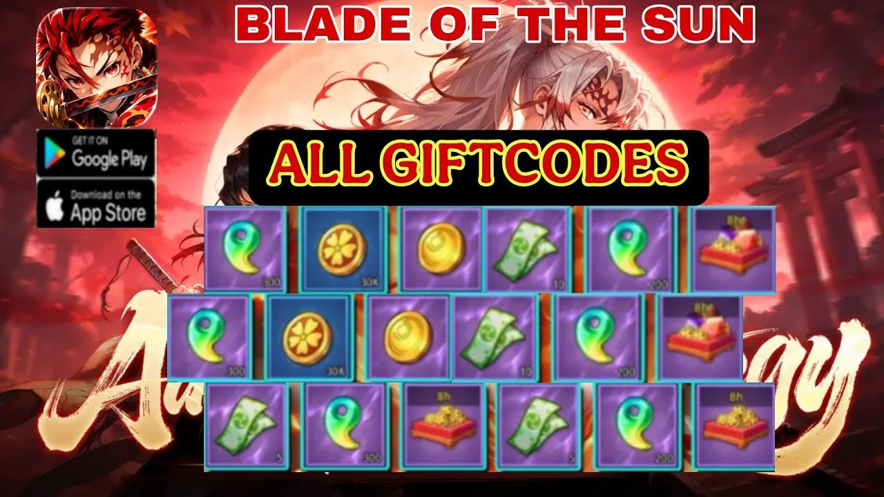 Blade of the Sun codes
