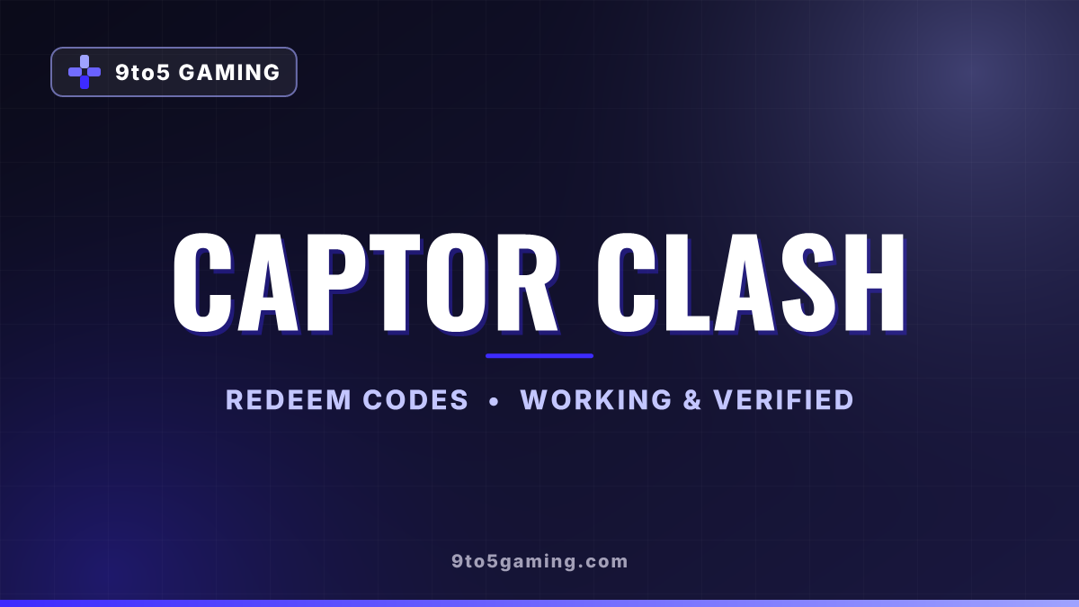 Captor Clash codes