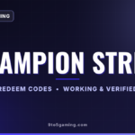 Champion Strike codes
