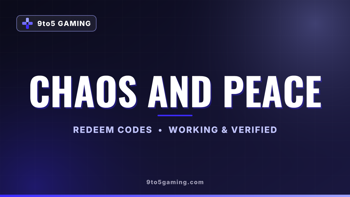 Chaos and Peace codes