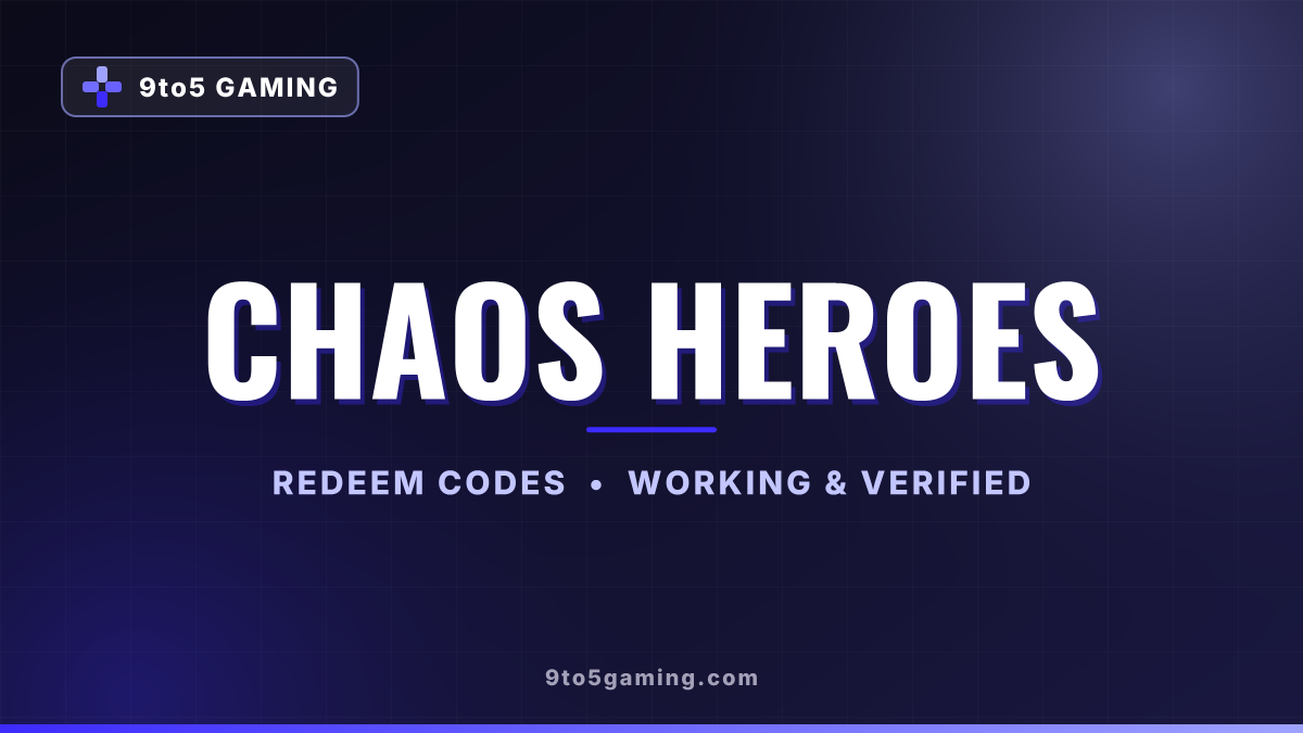 Chaos Heroes codes