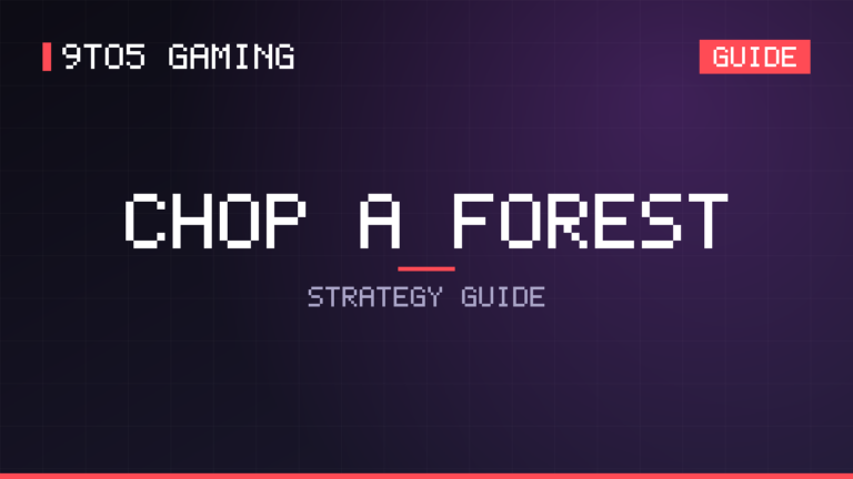 Chop A Forest guide cover