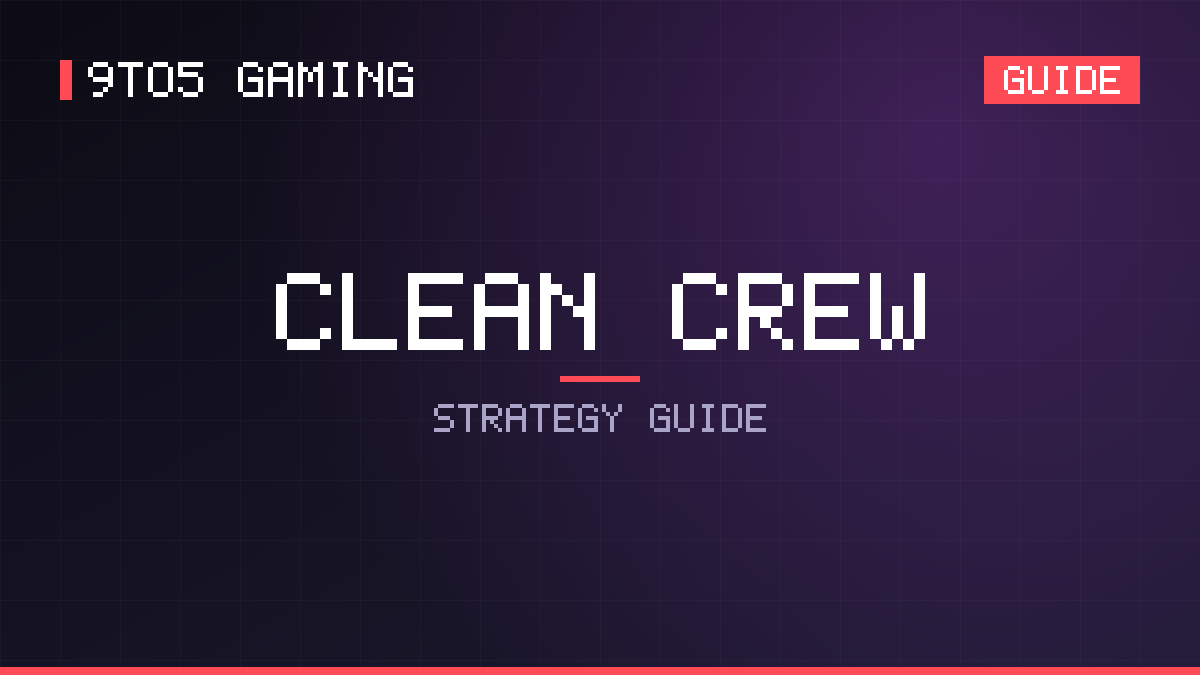 Clean Crew guide cover