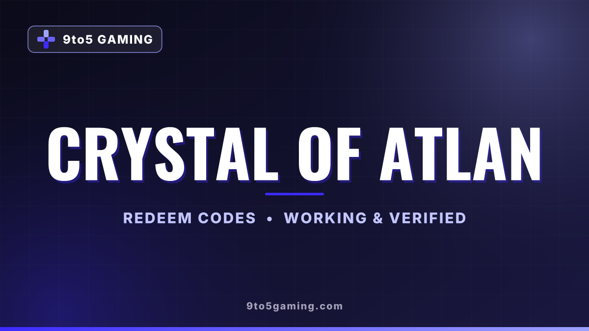 Crystal Of Atlan codes