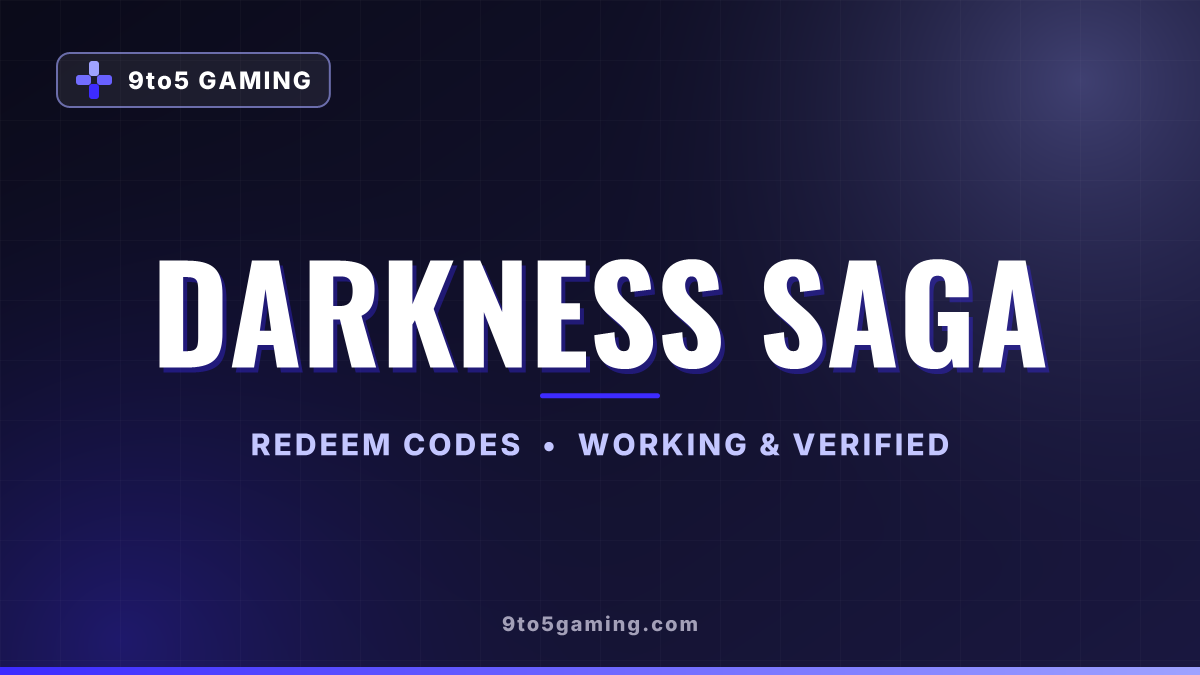 Darkness Saga codes