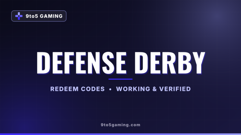 Defense Derby codes