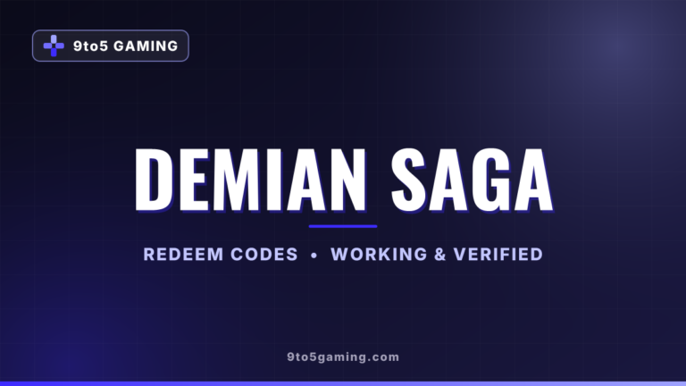 Demian Saga codes