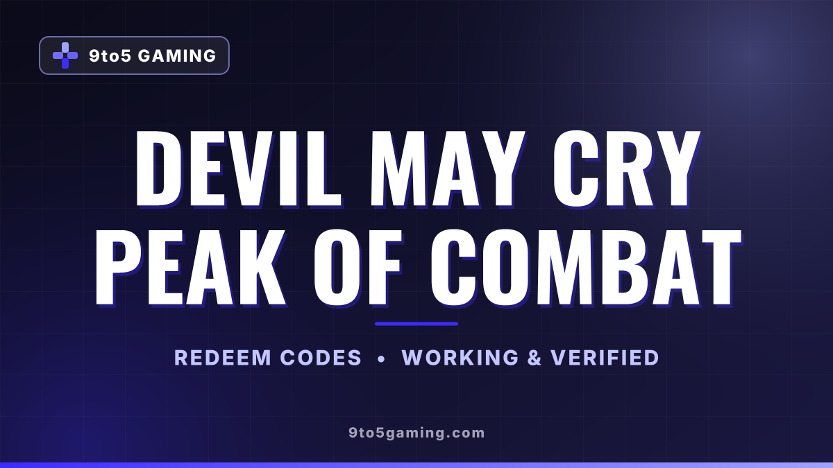 Devil May Cry Peak of Combat codes