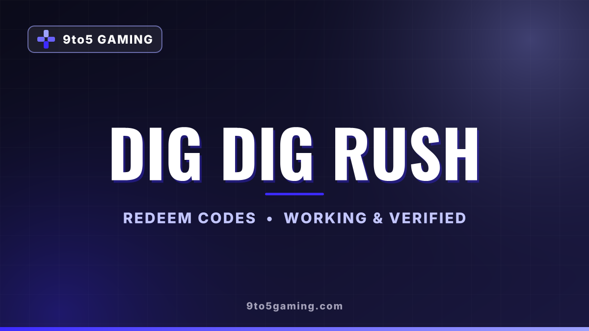 Dig Dig Rush codes