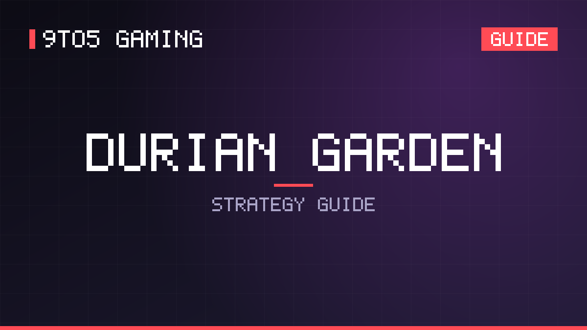 Durian Garden guide cover