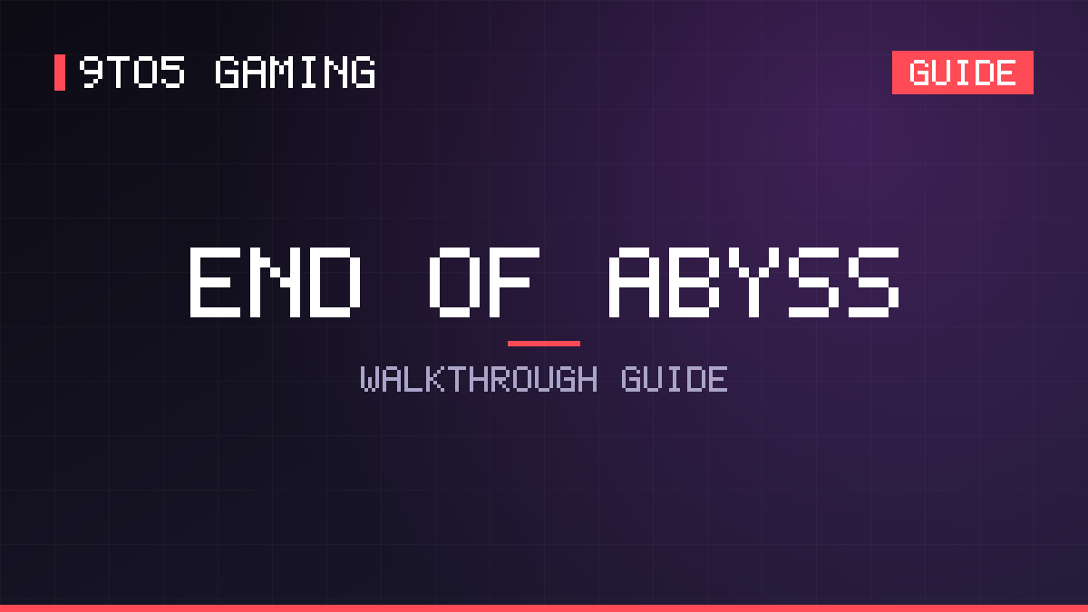 End of Abyss guide cover