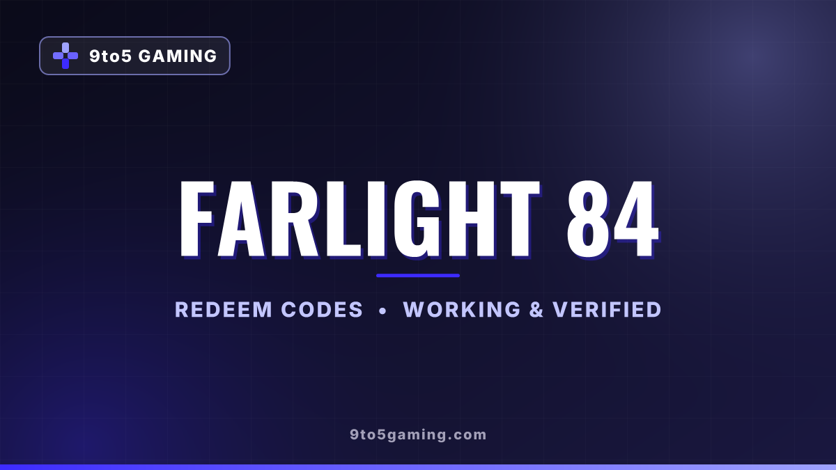 Farlight 84 codes