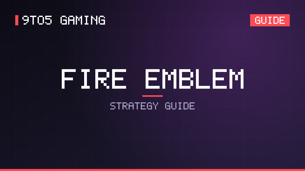 Fire Emblem guide cover