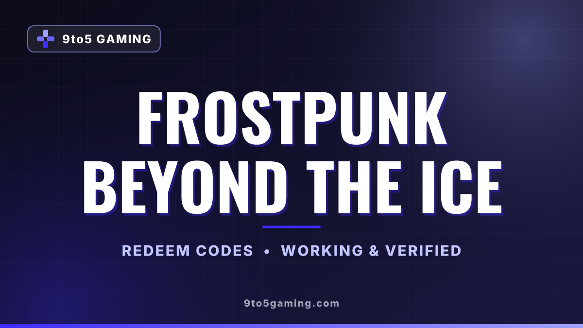 Frostpunk Beyond the Ice codes