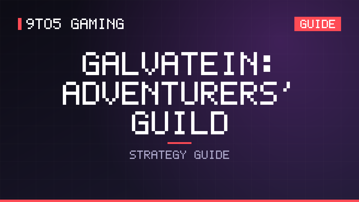 Galvatein: Adventurers’ Guild guide cover