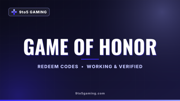 Game of Honor codes