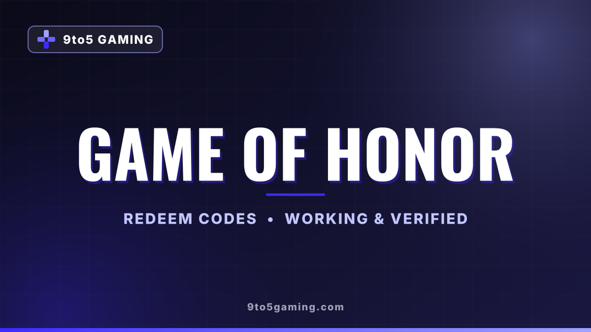 Game of Honor codes