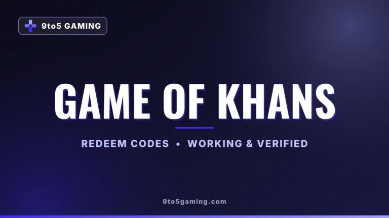 Game of Khans codes