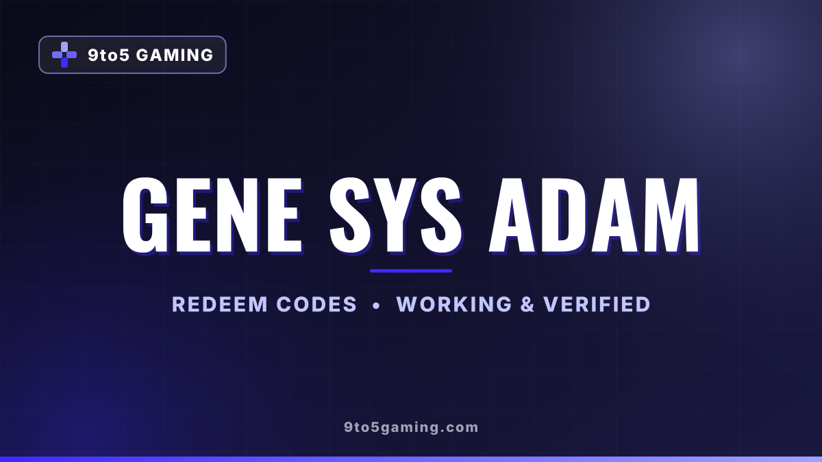 Gene Sys Adam codes