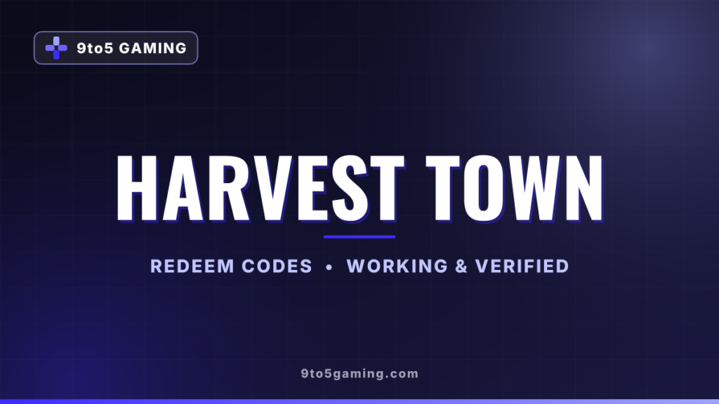Harvest Town Codes October 2026 - Rewards