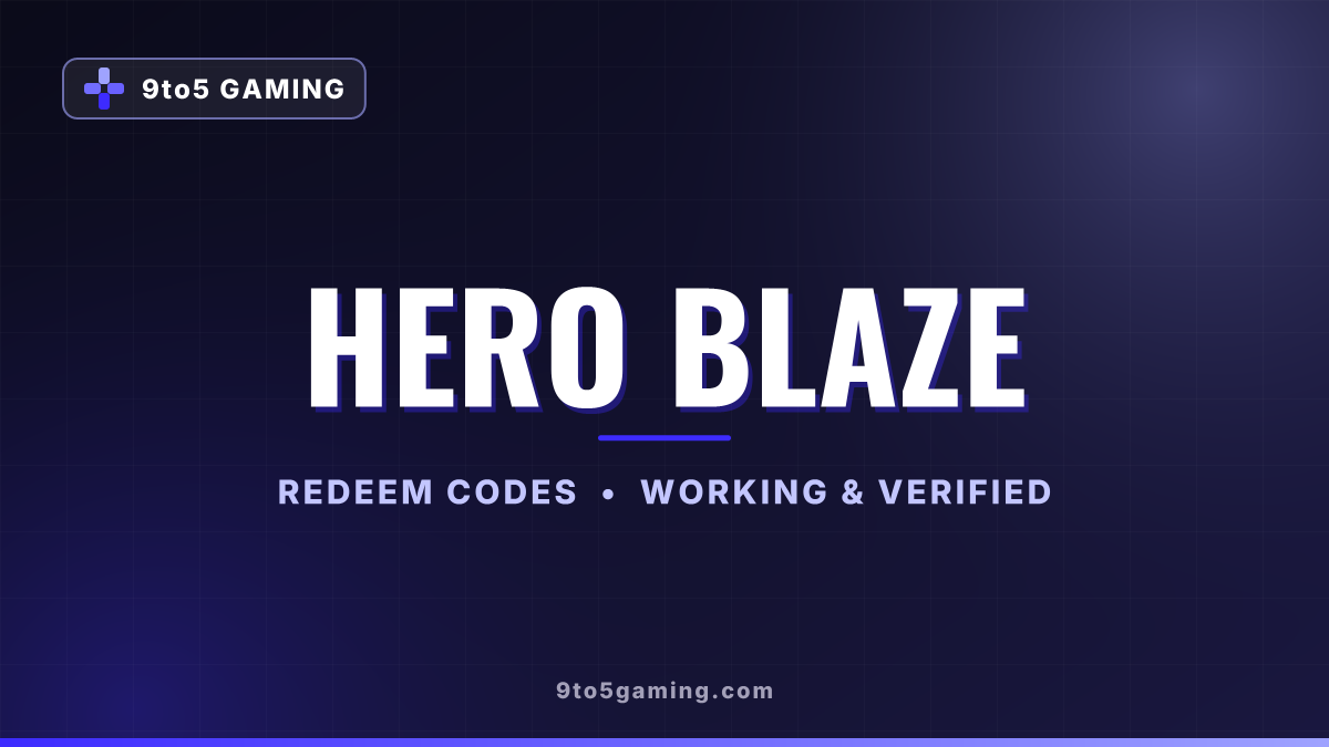 Hero Blaze codes
