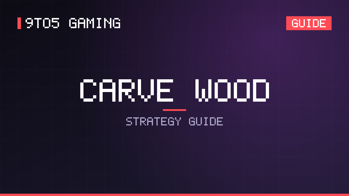 Carve Wood guide cover