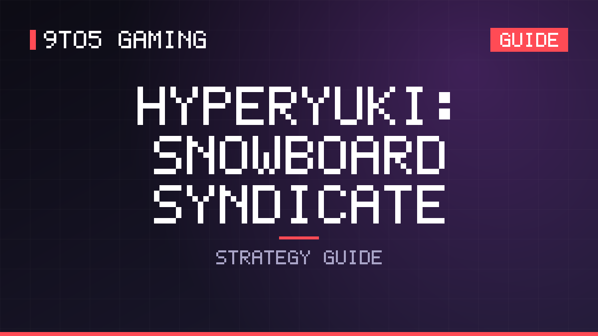 HYPERyuki: Snowboard Syndicate guide cover