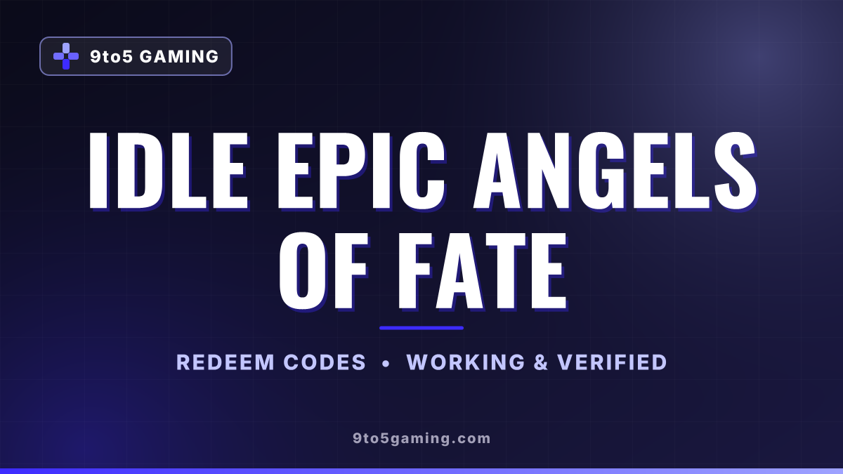 Idle Epic Angels of Fate codes