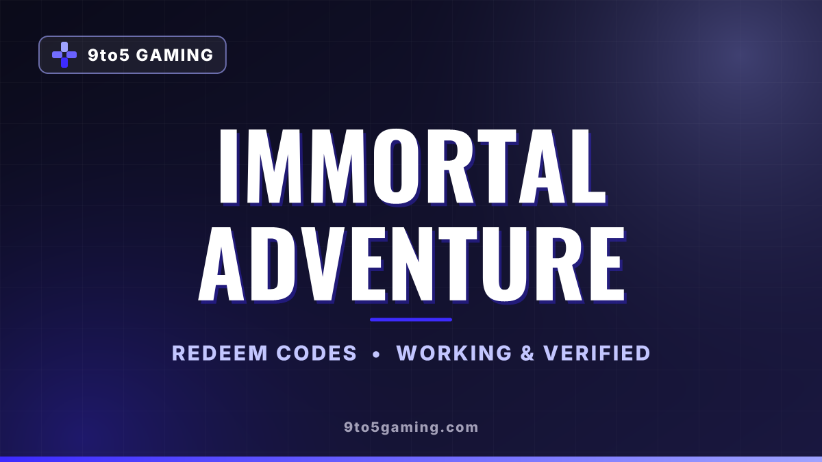 Immortal Adventure Codes October 2026 - Rewards