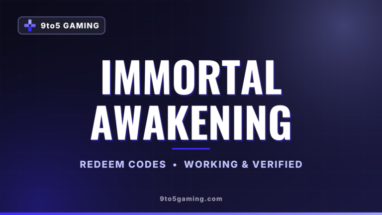 Immortal Awakening codes