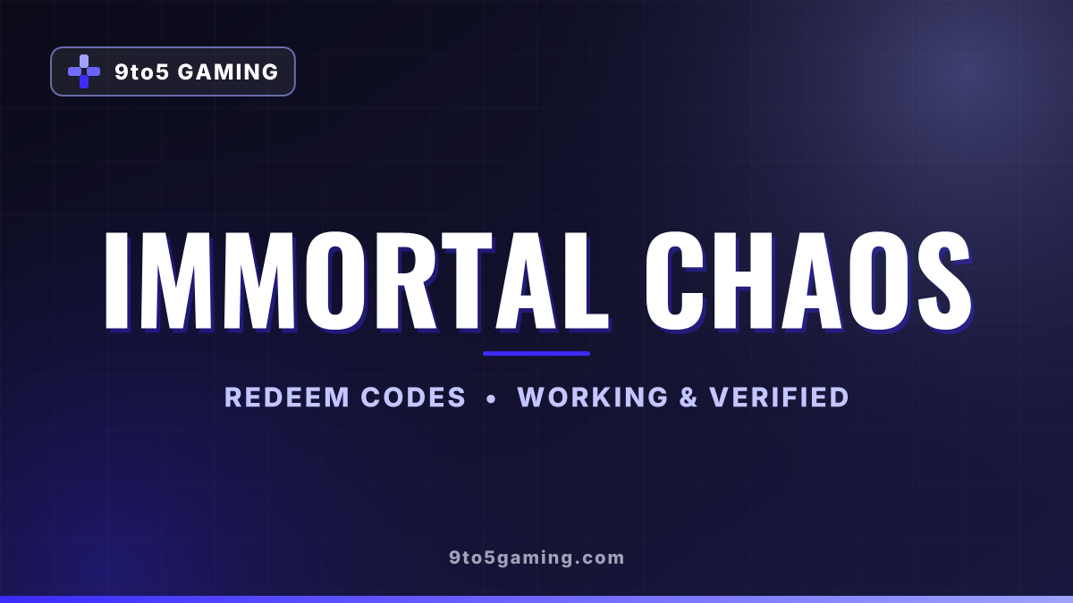 Immortal Chaos codes