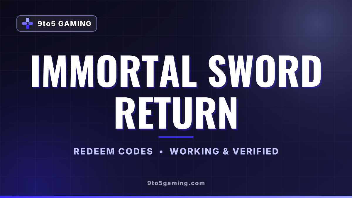 Immortal Sword Return codes