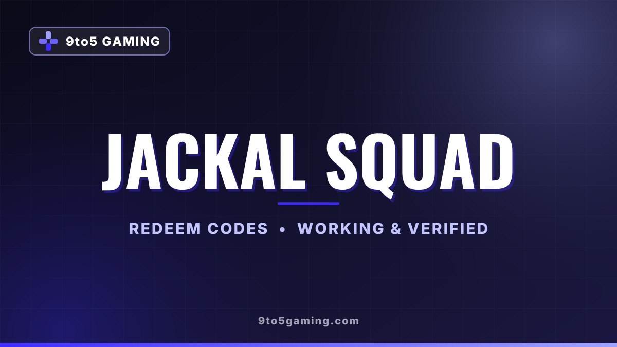 Jackal Squad codes