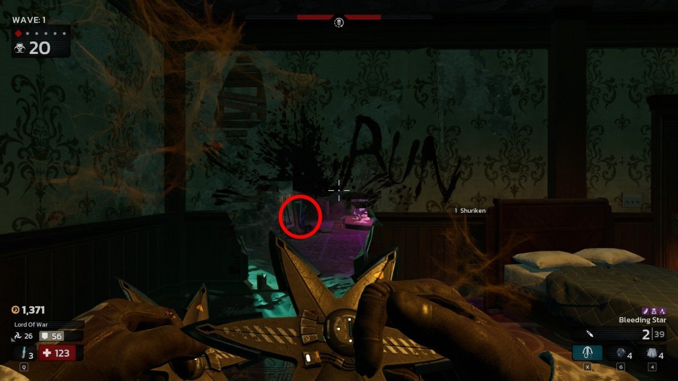 Image of Beside the Portrait Toy Soldier location in Killing Floor 3 .